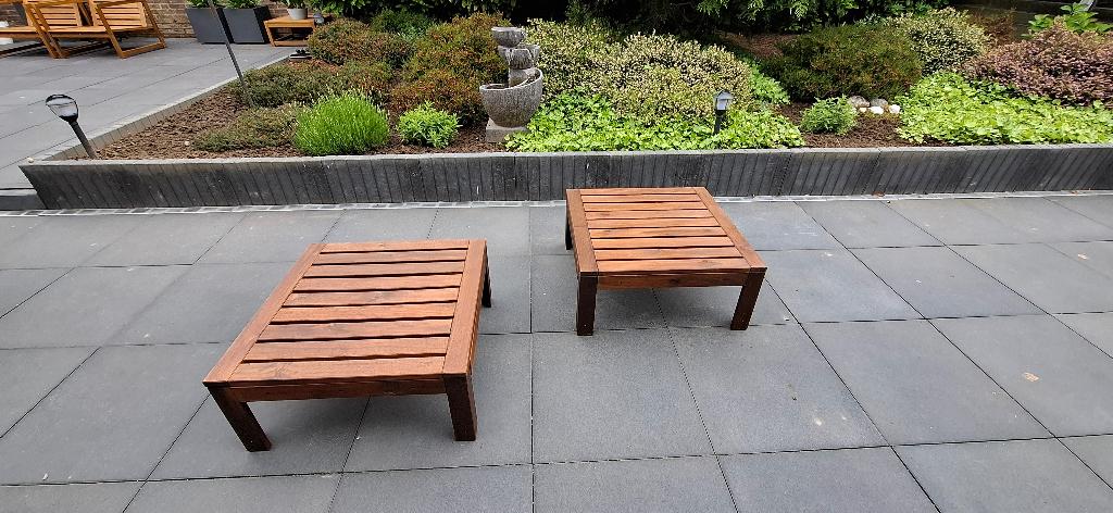 Ikea Äpplarö loungeset onderdelen, Zo goed als nieuw, Loungeset, Bank, Hout