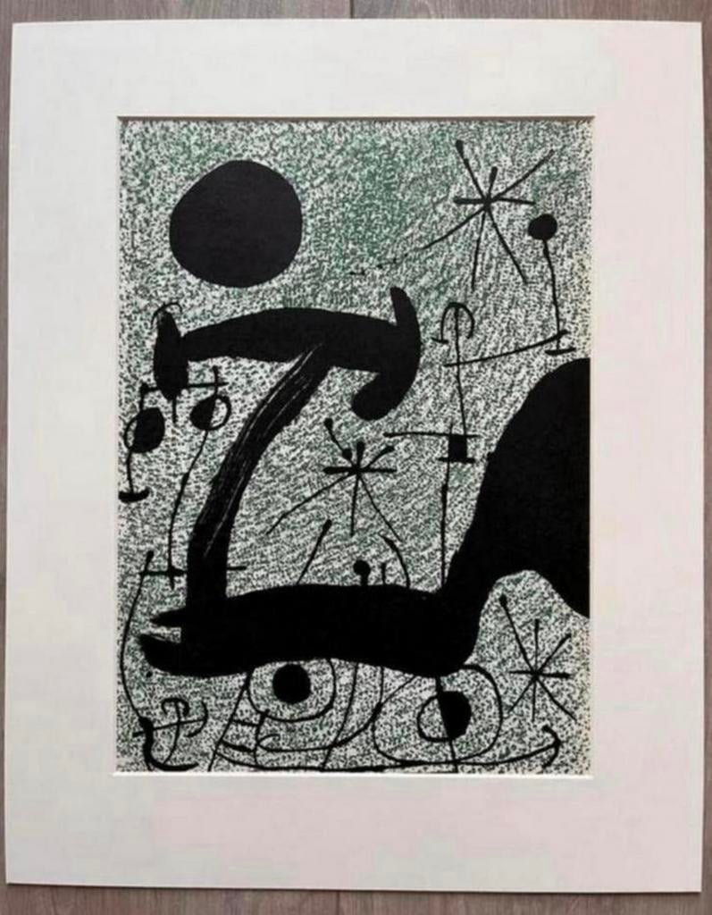 Joan Miro 1893-1983 / Mooie Litho 43x53 cm., Ophalen
