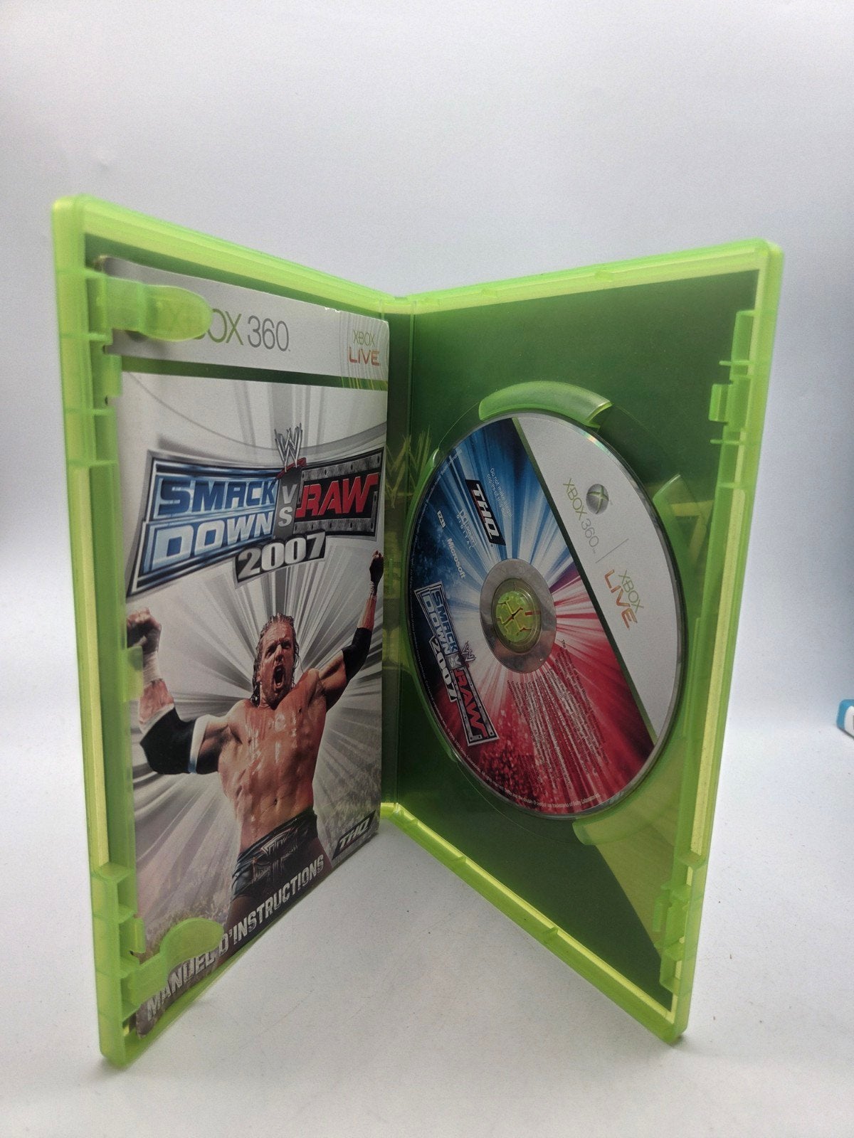 WWE SmackDown vs. Raw 2007 - Xbox 360, Gebruikt, Onbekend, 2 spelers, Ophalen of Verzenden