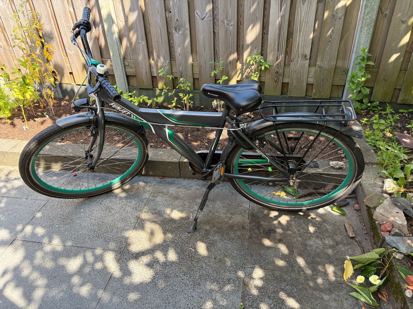 Popal Funjet 26 inch kinderfiets, Fietsen en Brommers, Fietsen | Jongens, Ophalen, Gebruikt, Terugtraprem, Versnellingen