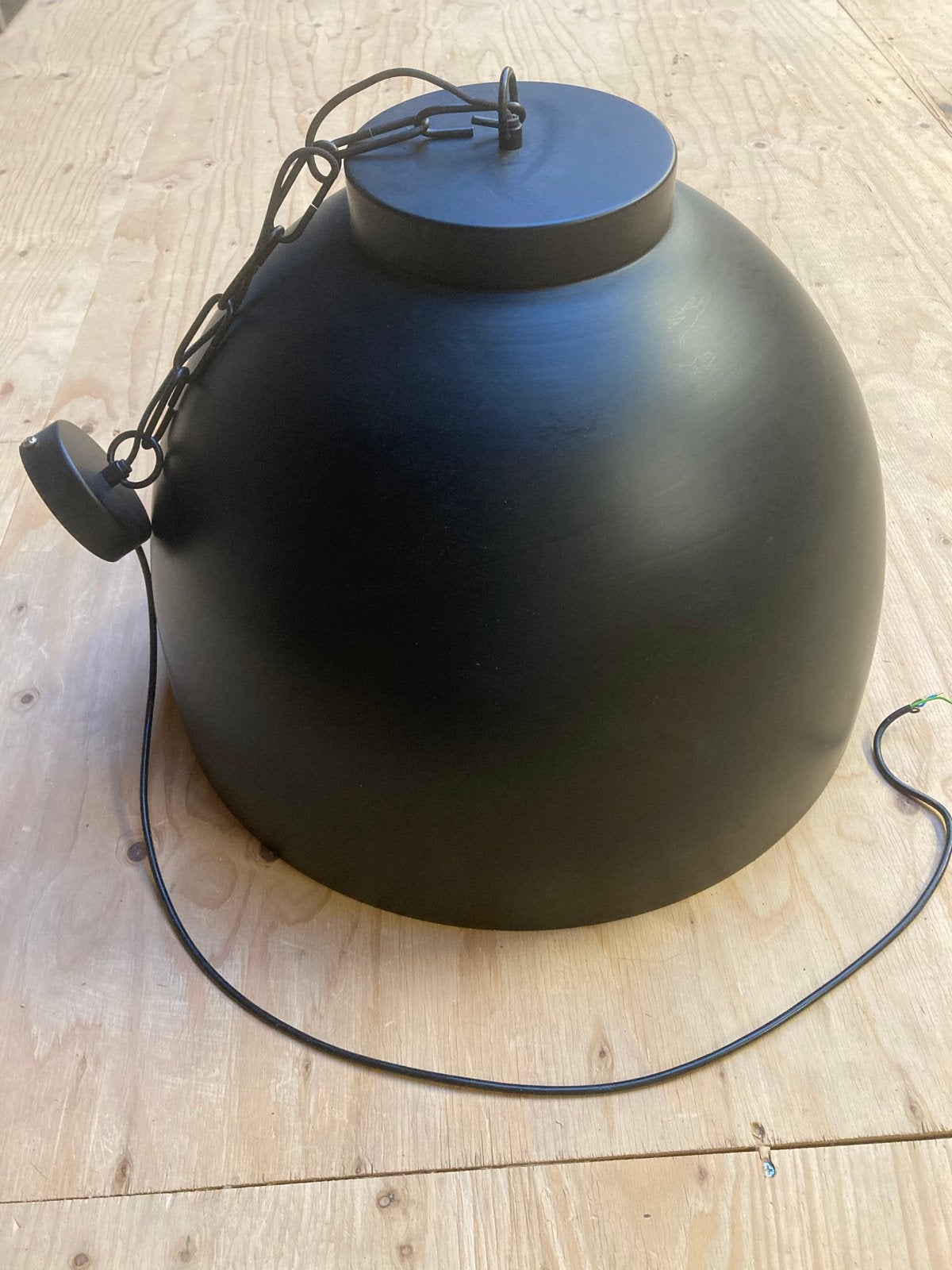 Mooie hanglamp Kylie zwart/goud 60 cm, Huis en Inrichting, Lampen | Hanglampen, Ophalen of Verzenden, Zo goed als nieuw, Metaal