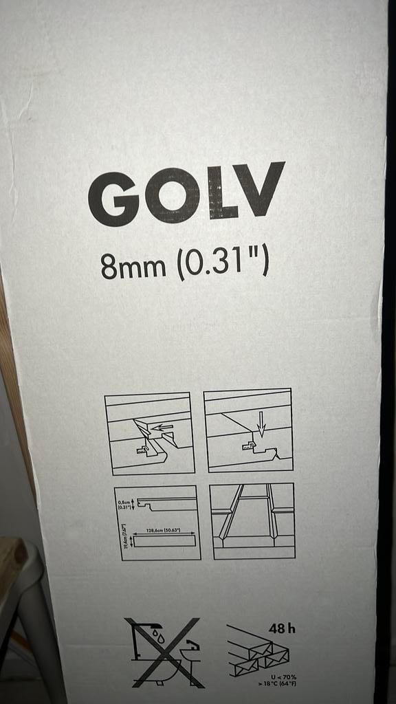 Gezocht Ikea Golv laminaat, 50 tot 150 cm, Nieuw, 10 tot 30 cm, Hout
