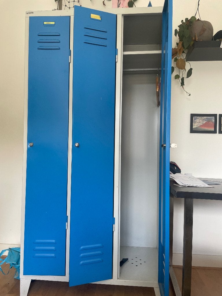 Lockerkast, Ophalen, Gebruikt, Industrieel
