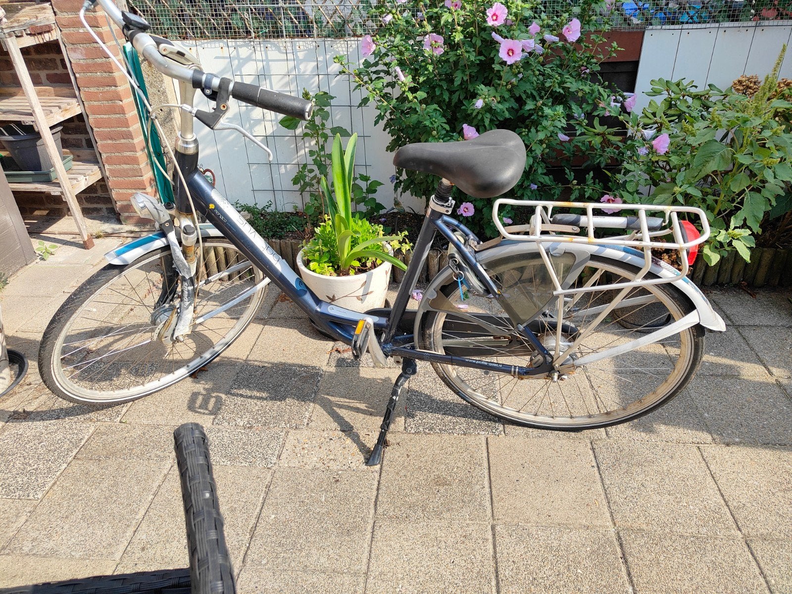 Batavus monaco 7 damesfiets - Gebruikt, maar functioneel, Gebruikt, Versnellingen, 50 tot 53 cm, Trommelrem