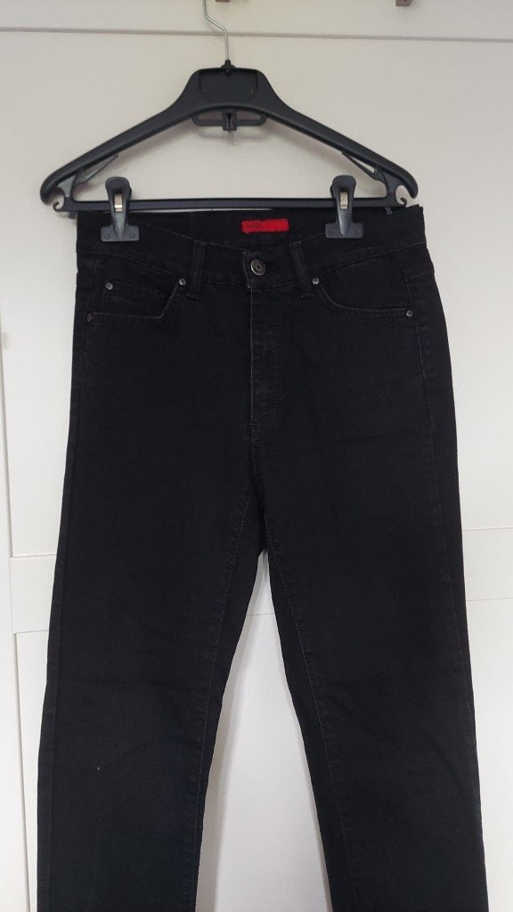 Spijkerbroek - zwart - Angels - skinny - Maat M / 38, Zwart, Ophalen of Verzenden, W30 - W32 (confectie 38/40), Angels