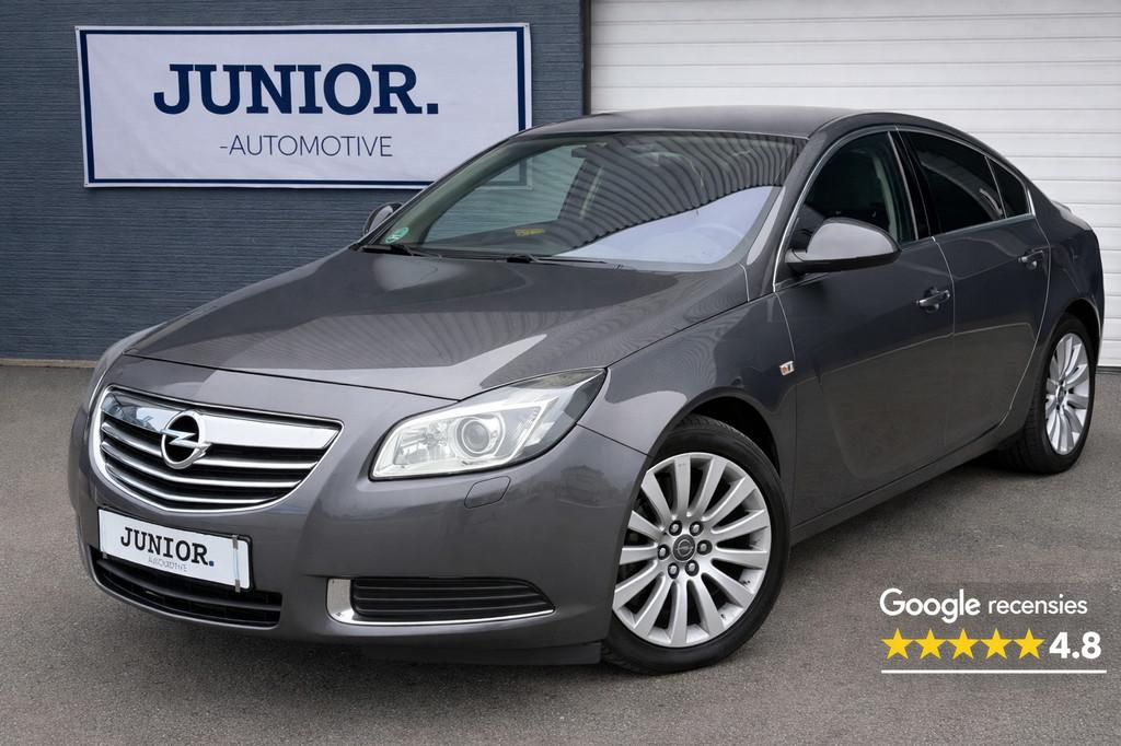 Opel Insignia 2.0 T Edition AUTOMAAT/LEDER/CAMERA/STOELVERWA, Gebruikt, Zwart, 4 cilinders, Bedrijf