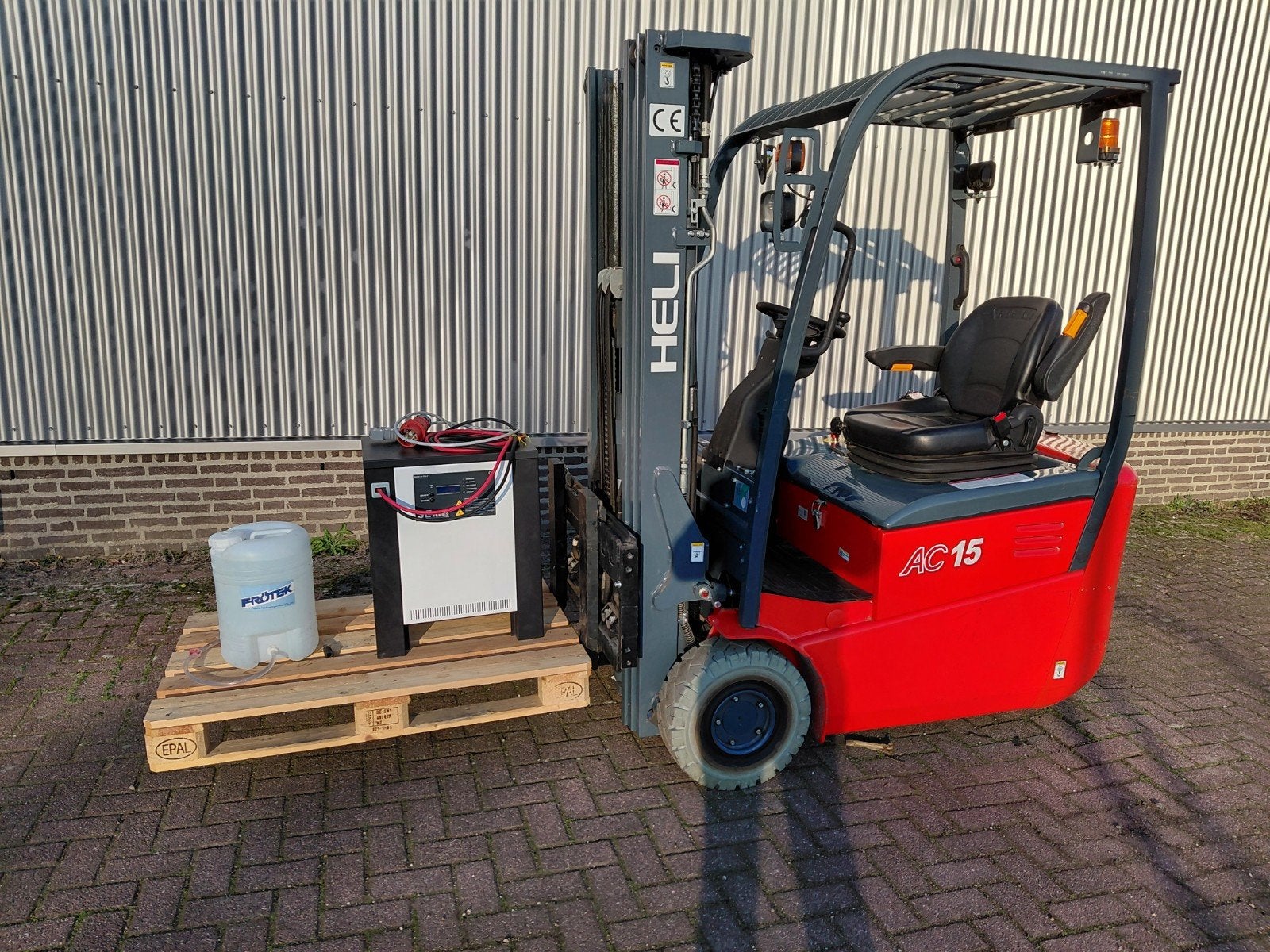 Hele nette Heli CPD15SH elektrische heftruck zgan 2021 678H!, 1000 tot 2000 kg, Ophalen, Elektrisch, Heftruck