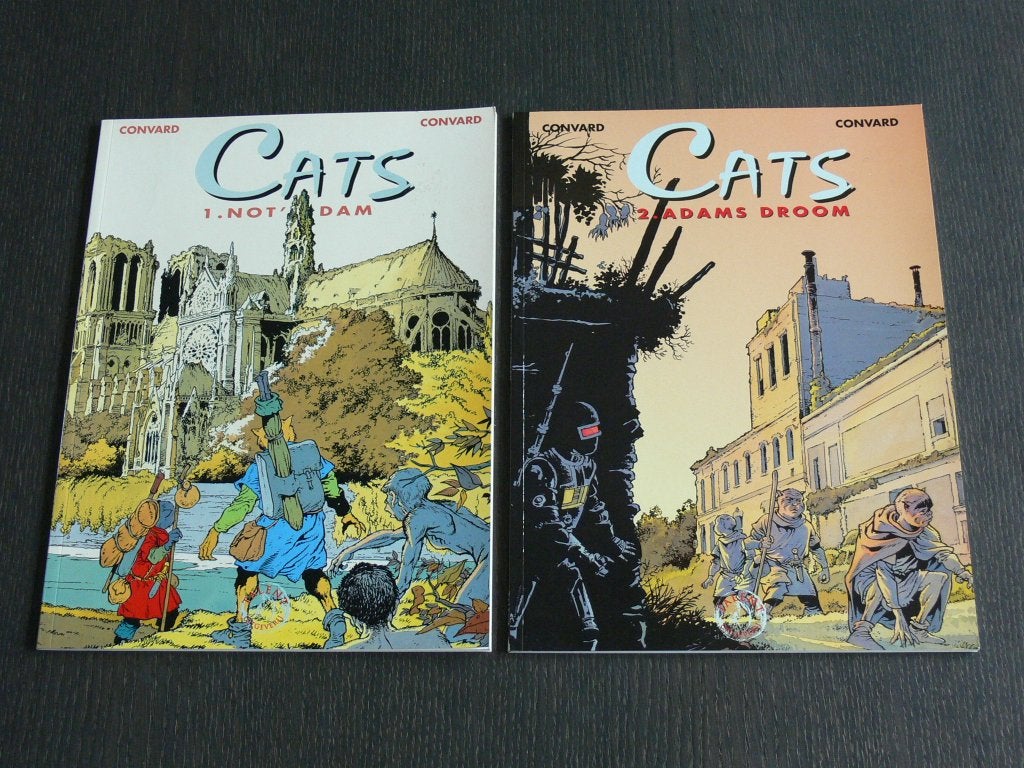 Cats - deel 1 en 2, Boeken, Stripboeken, Meerdere stripboeken, Ophalen of Verzenden, Zo goed als nieuw