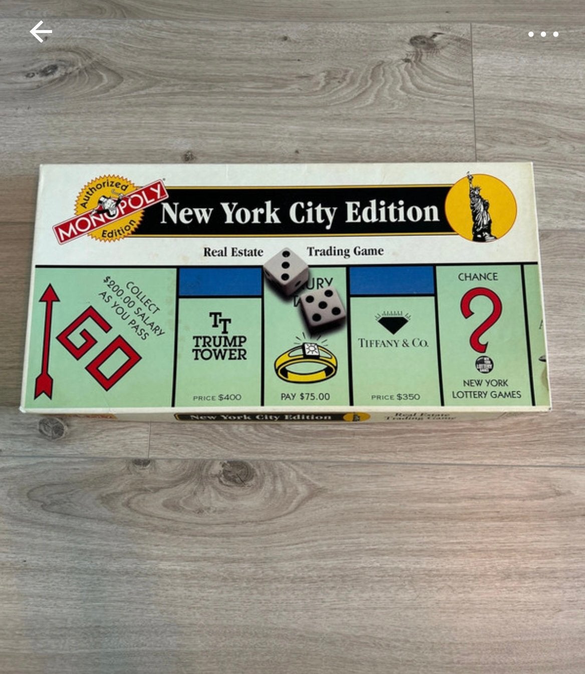 New york city editie monopoly (zeldzaam), Ophalen of Verzenden, Nieuw