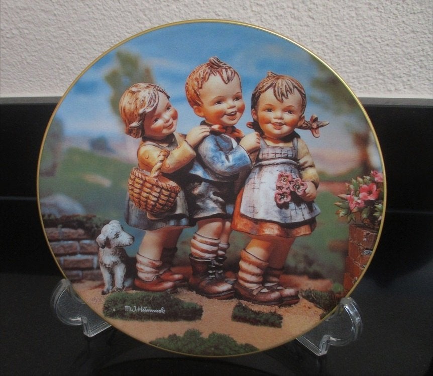 goebel hummel wandbord nr 962a, Antiek en Kunst, Ophalen of Verzenden