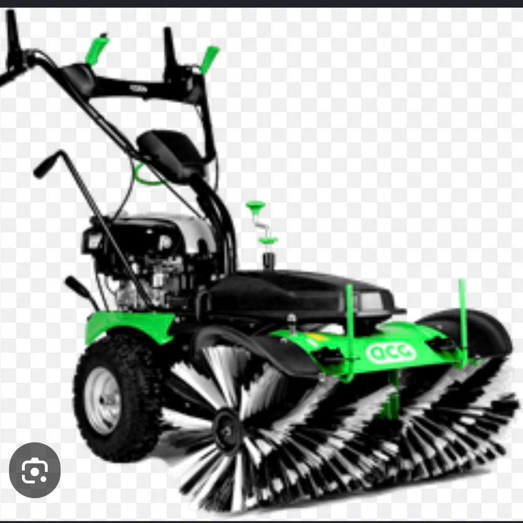 Te huur veegmachine 100% goedkoopste, Tuin en Terras, Ophalen of Verzenden, Zo goed als nieuw, 120 cm of meer
