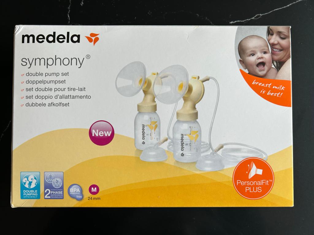 Medela Symphony PersonalFit PLUS, Kinderen en Baby's, Babyvoeding en Toebehoren, Ophalen of Verzenden, Zo goed als nieuw, Borstkolf