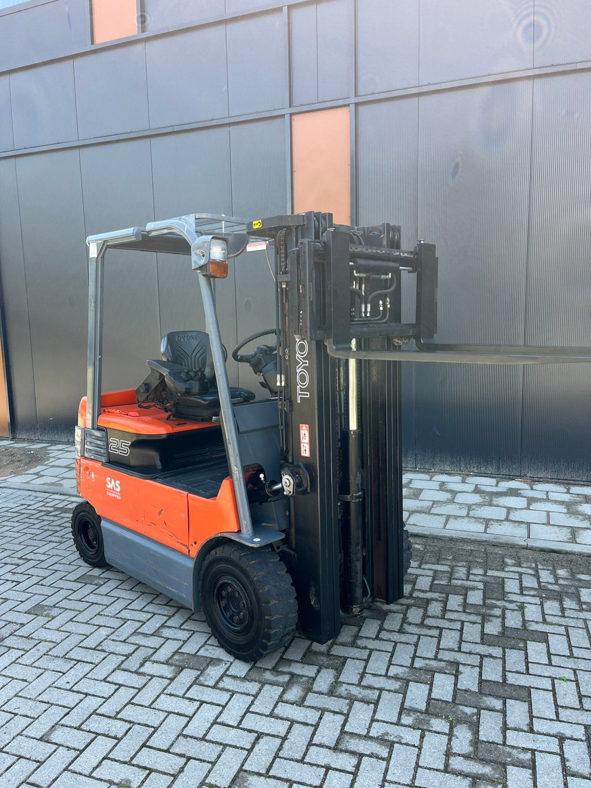 Toyota elektrische heftruck 2.5 tonner, 2000 tot 3000 kg, Ophalen of Verzenden, Elektrisch, Heftruck