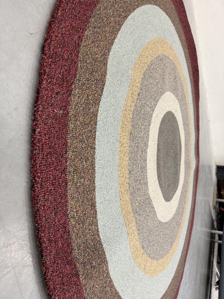 Nieuw Csrugs Circular Vloerkleed Wol Design Tapijt Rond 200, Csrugs, 150 tot 200 cm, Rond, Nieuw