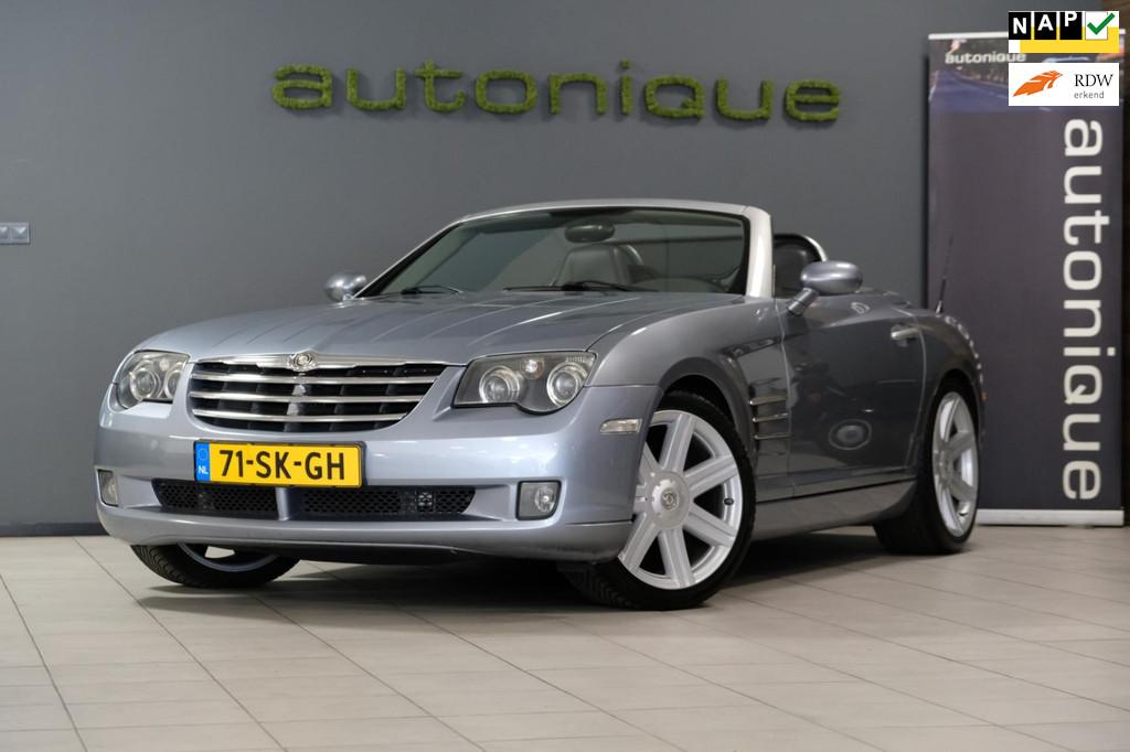 Chrysler Crossfire Cabrio 3.2 V6 Limited automaat supermooi/, Auto's, Chrysler, Automaat, Gebruikt, Zwart, Cabriolet