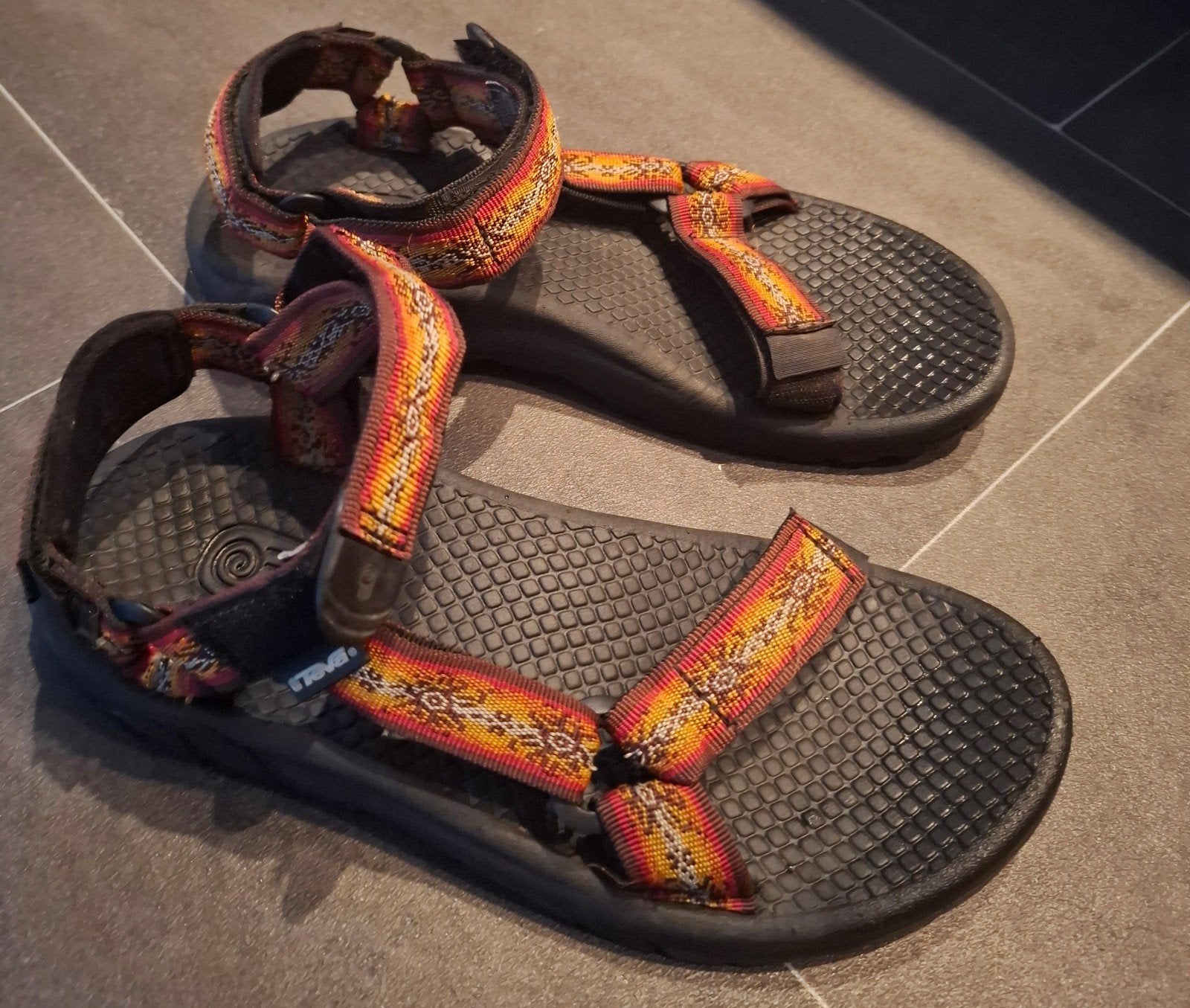 Teva sandalen, maat 41, Zwart, Zo goed als nieuw, Teva, Sandalen of Muiltjes