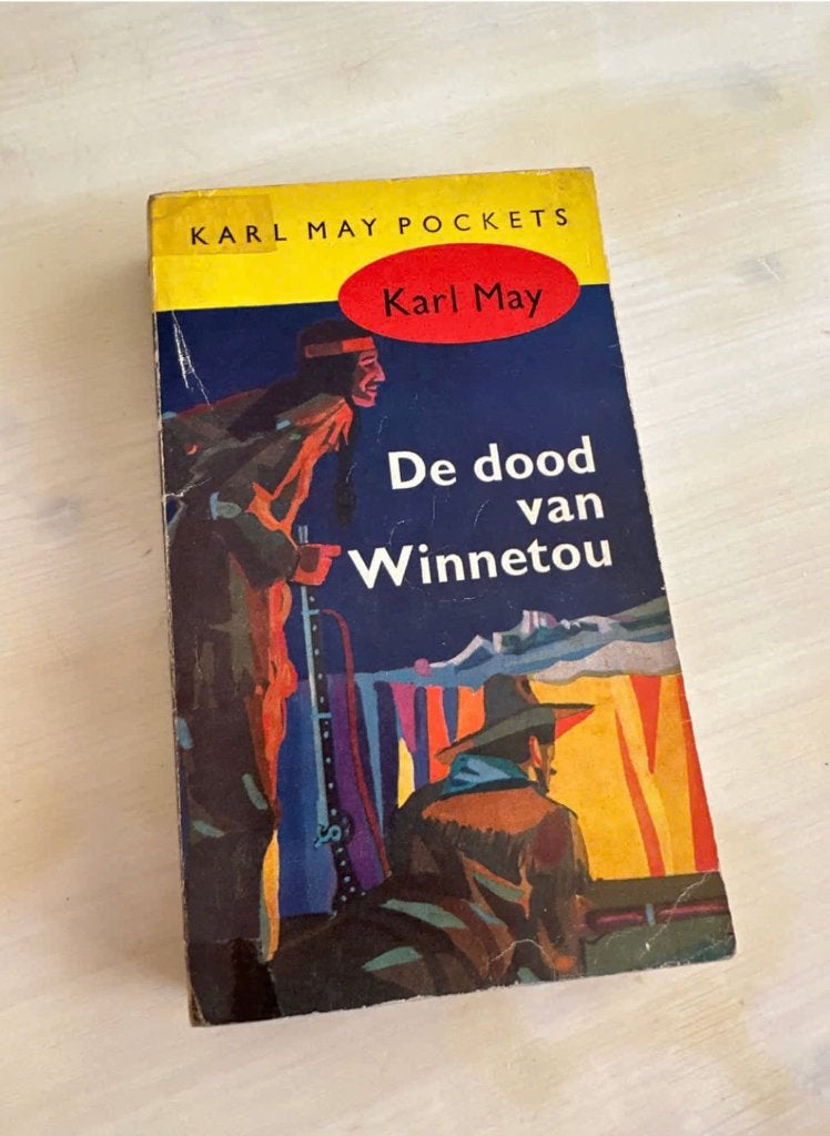 Karl May Pockets: De dood van Winnetou - Vintage Boek, Ophalen of Verzenden, Gelezen, Karl May