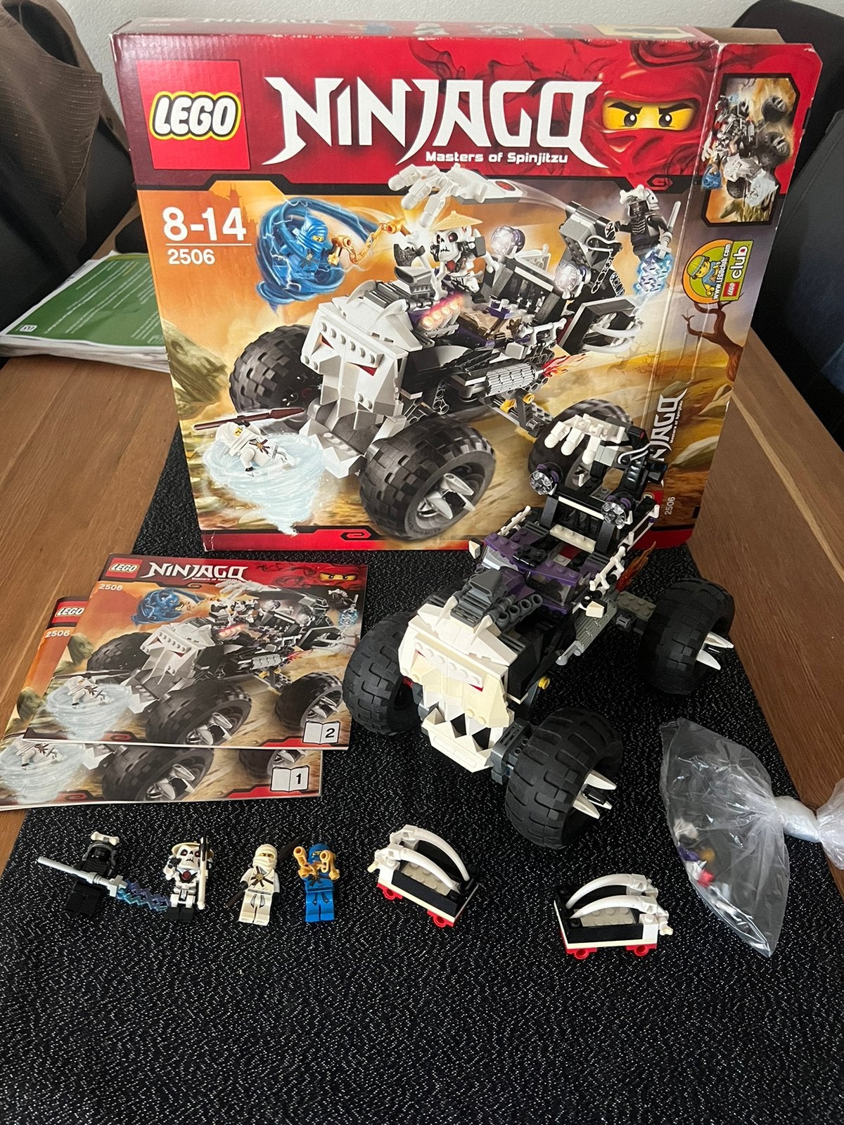 LEGO Ninjago 2506 – Skull Truck, Ophalen, Zo goed als nieuw