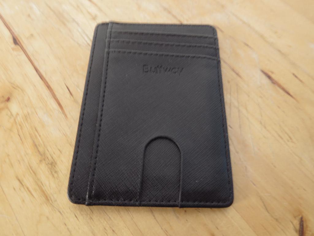 zwarte Buffway Cardholder, Ophalen of Verzenden, Gebruikt, Zwart, Overige merken