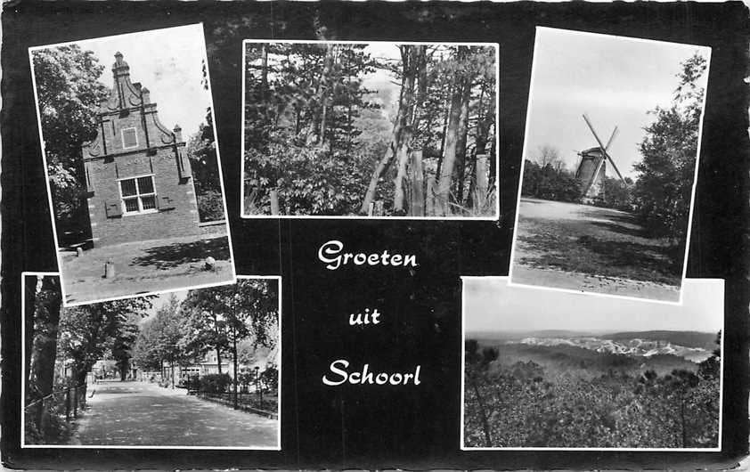 300-327-019 Schoorl Groeten uit, Verzenden, Voor 1920, Noord-Holland