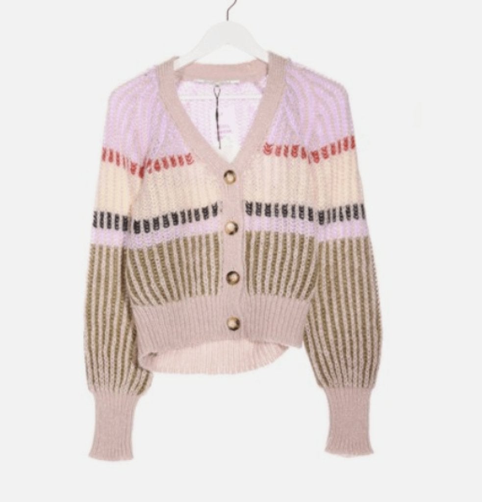 prachtig NIEUW vest Second Female mt S (M) mohairmix np €179, Kleding | Dames, Second Female, Nieuw, Maat 36 (S), Meerkleurig