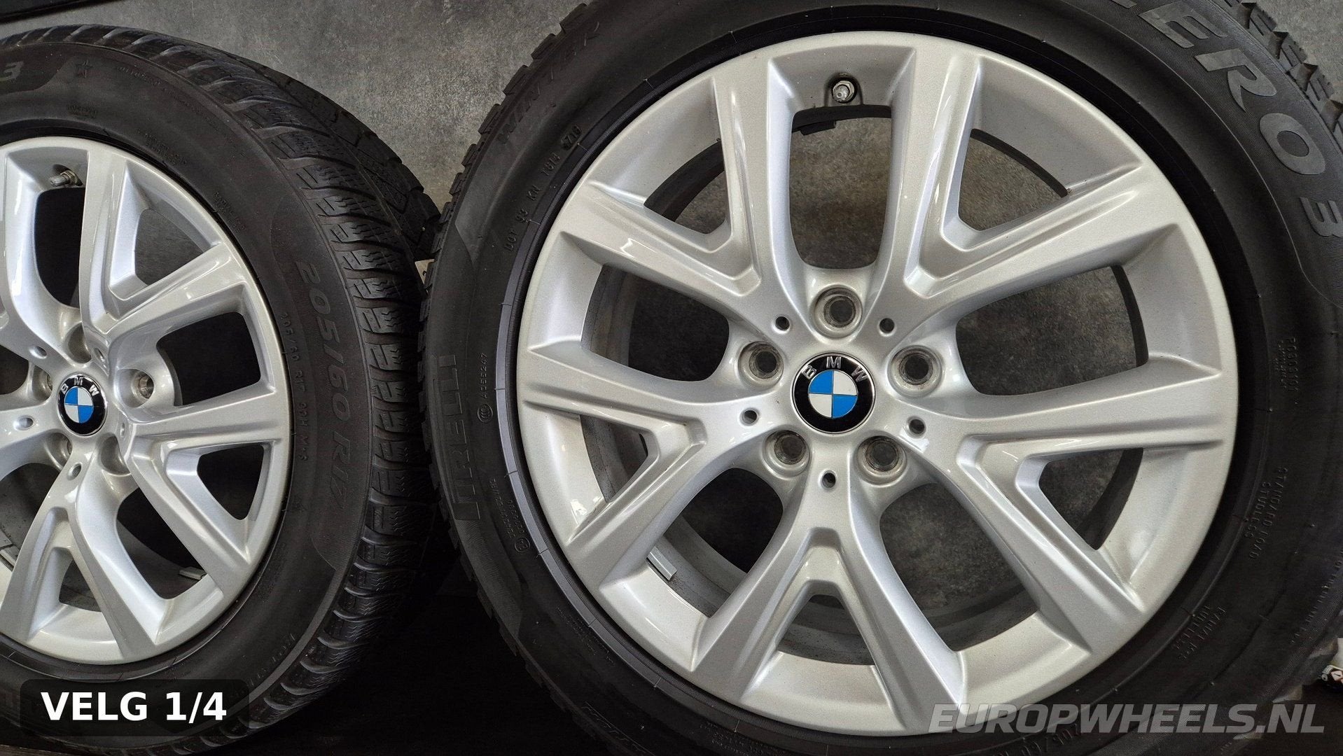 17 inch BMW X1 F48 X2 F39 velgen winterbanden, Auto-onderdelen, Gebruikt, -, -, Banden en Velgen