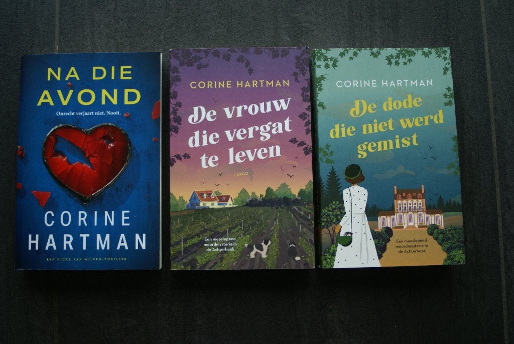 NA DIE AVOND /DE VROUW DIE VERGAT TE LEVEN /DE DODE DIE NIET, Corine Hartman, Ophalen of Verzenden, Zo goed als nieuw, Nederland