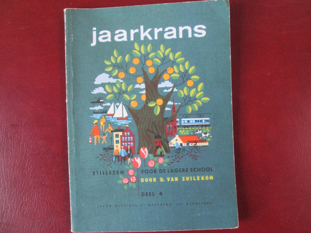 Jaarkrans 4, door D. van Zuilekom, vijfde leerjaar, Boeken, Ophalen of Verzenden, Gelezen, Overige niveaus, Nederlands