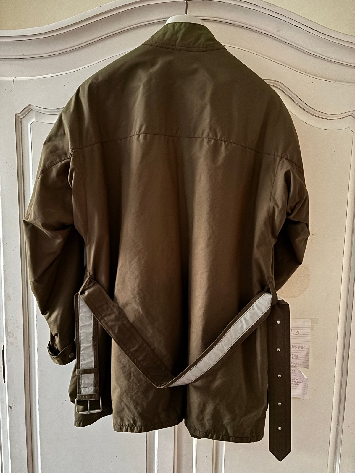 Belstaff gewaxte jas, maat L, goed staat, Ophalen of Verzenden, Zo goed als nieuw, Maat 52/54 (L), Groen