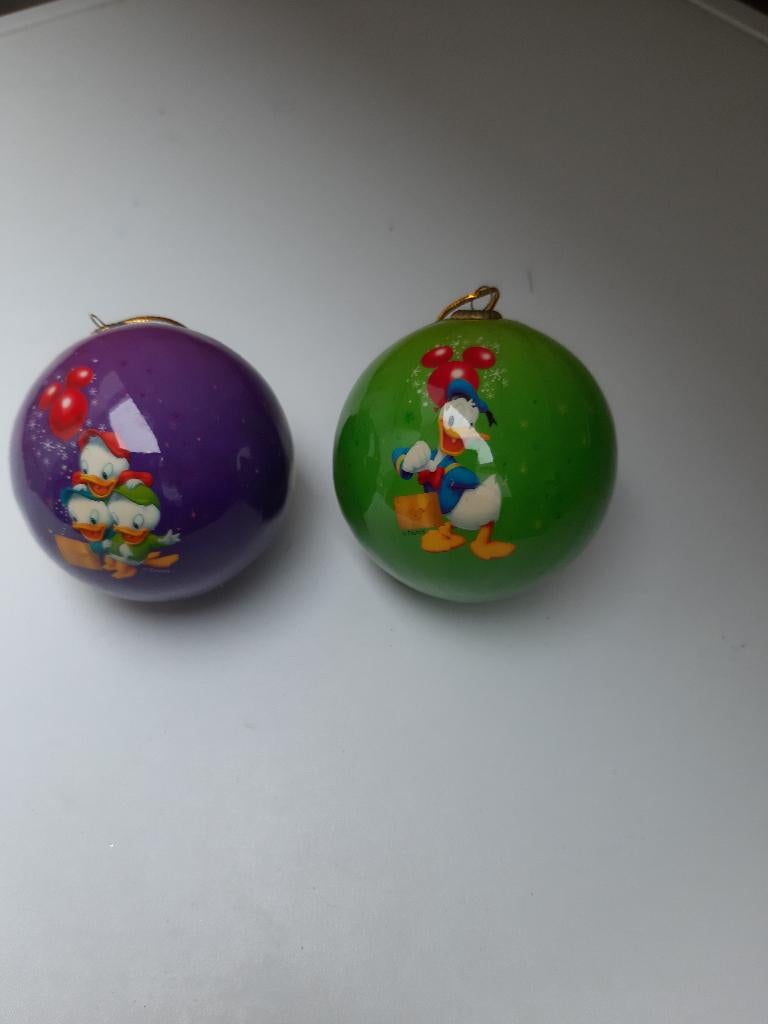 Disney kerstballen. (3 stuks), Diversen, Kerst, Ophalen of Verzenden, Zo goed als nieuw