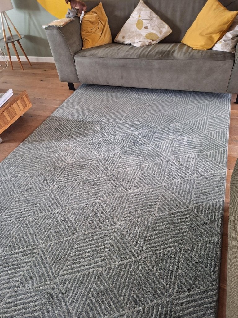 Vloerkleden, Huis en Inrichting, Stoffering | Tapijten en Kleden, Ophalen, Groen, 150 tot 200 cm, 200 cm of meer