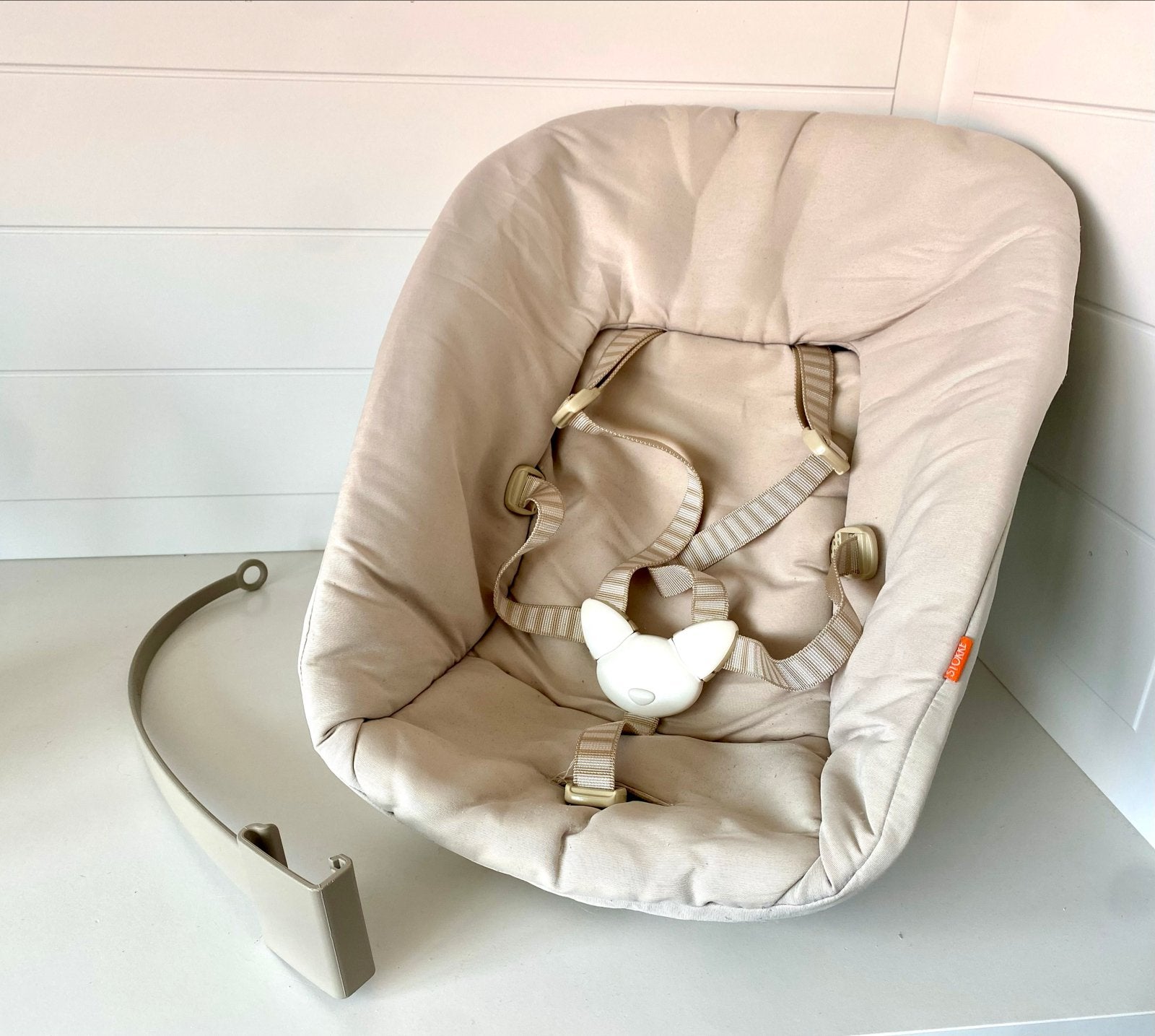 Stokke Tripp Trapp Newborn Set Beige, Kinderen en Baby's, Kinderstoelen, Ophalen of Verzenden, Zo goed als nieuw, Overige typen