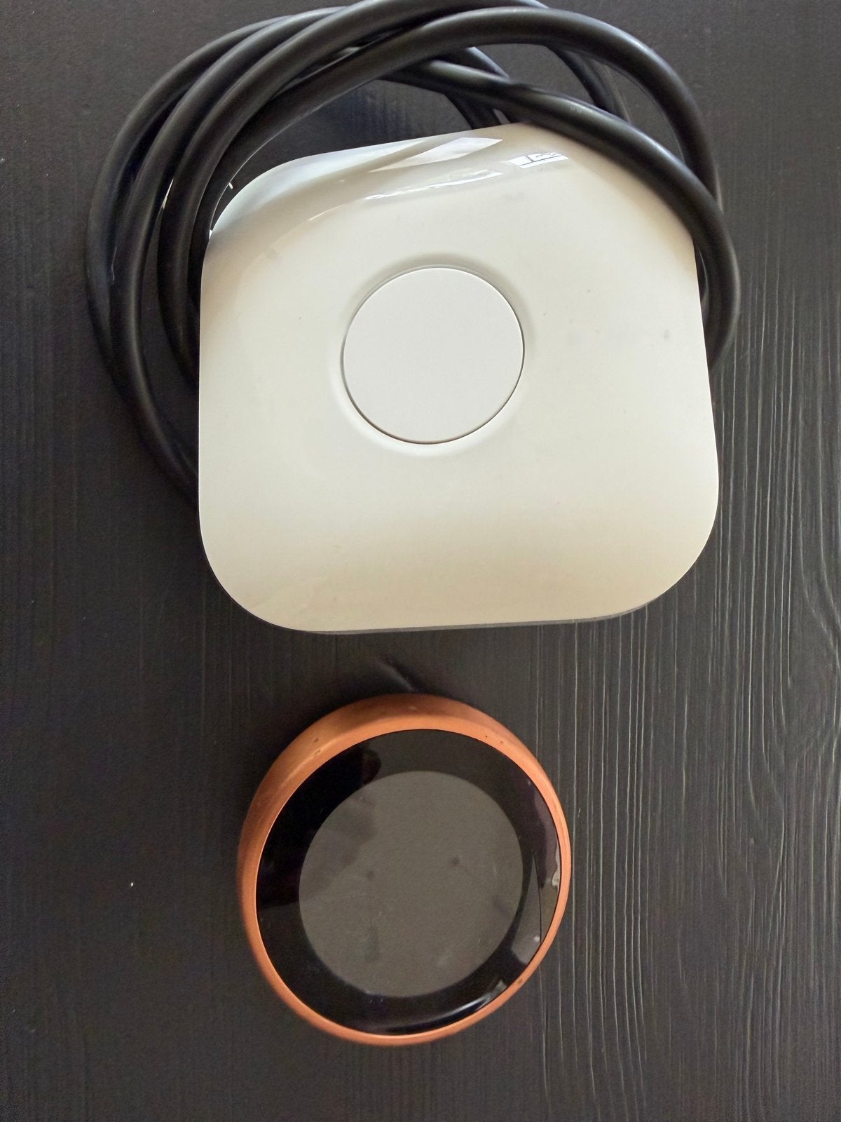 Google Nest Thermostat met Heat Link, Doe-het-zelf en Verbouw, Thermostaten, Ophalen of Verzenden, Slimme thermostaat, Gebruikt