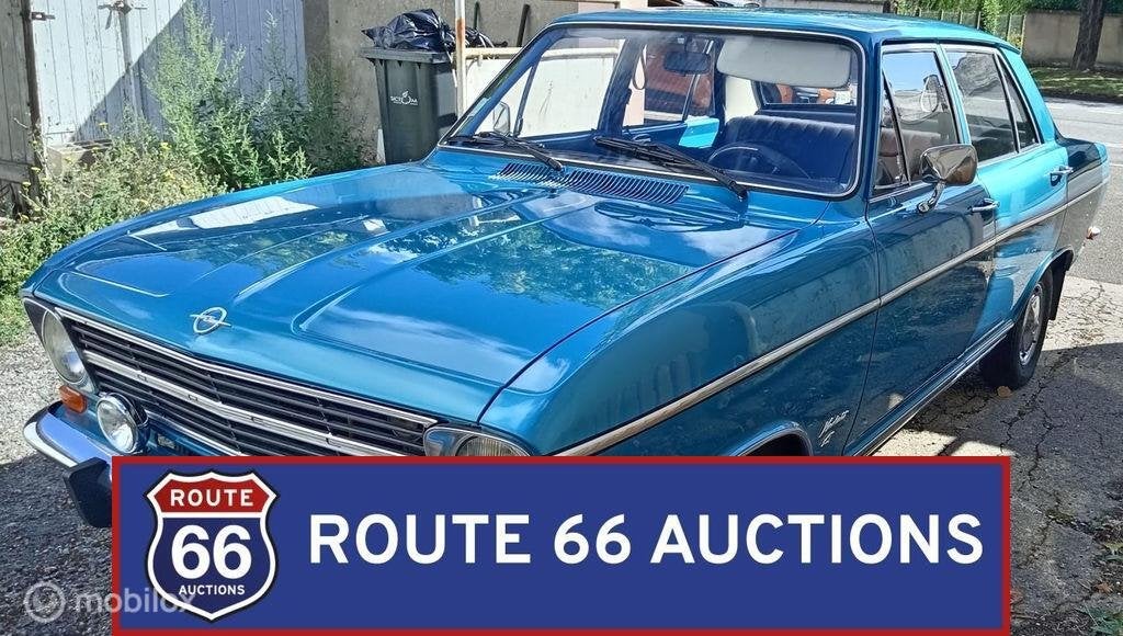 Opel Kadett B | 1973 | Route 66 Auctions, Auto's, Overige carrosserieën, Zwart, Bedrijf, Opel
