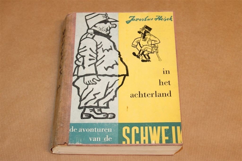 De Brave Soldaat Schwejk 1 — Hasek, Pegasus 1955 1e druk, Ophalen of Verzenden, Gelezen