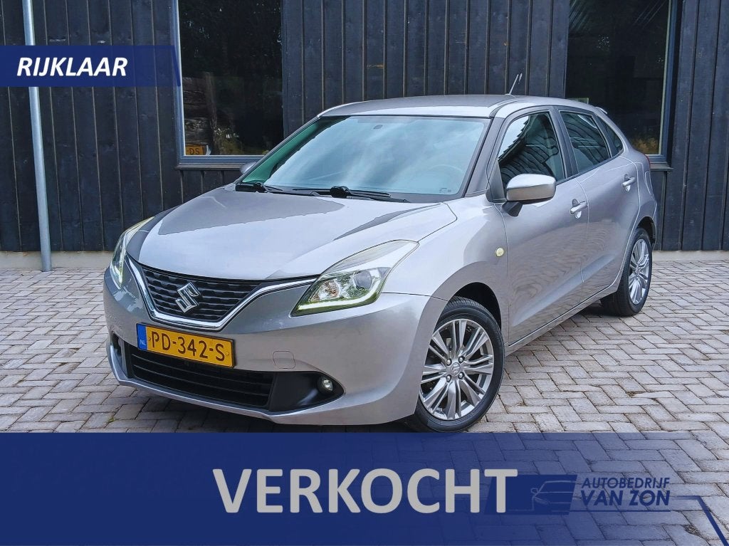 Suzuki Baleno 1.2 Exclusive Navi Touch Two-tone NAP NL-auto, Voorwielaandrijving, Stof, 4 cilinders, Origineel Nederlands