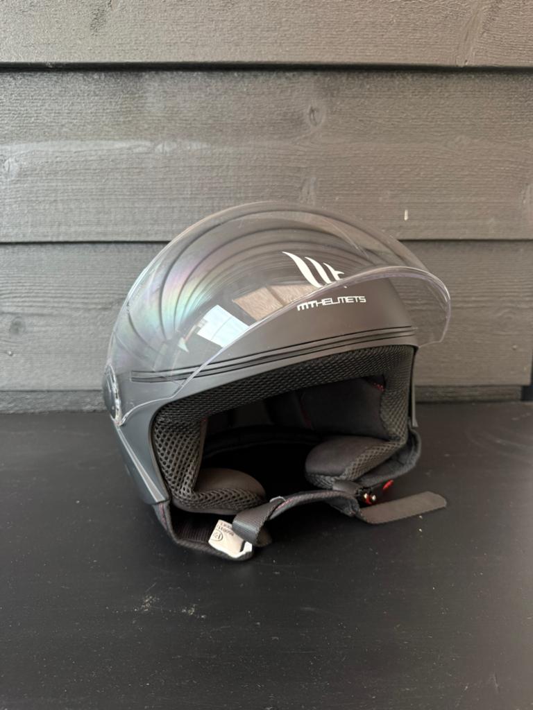 Vito Jet scooter helm, Ophalen, Zo goed als nieuw, Extra small of kleiner