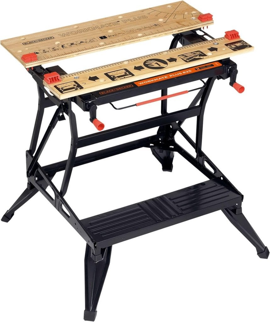Black and Decker Workmate 825 (Werktafel), Ophalen, Zo goed als nieuw, 70 tot 120 cm, Inklapbaar