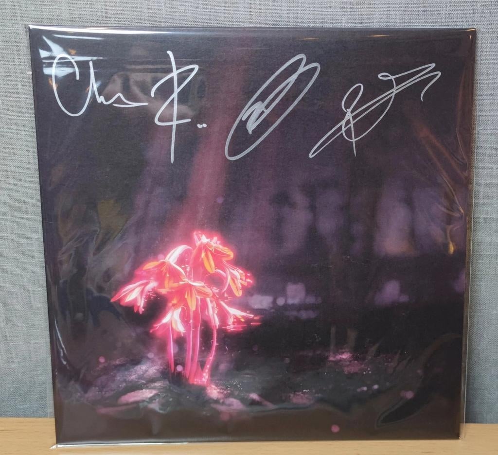 Enter Shikari vinyl LP gesigneerd | signed sleeve, Verzamelen, Ophalen, Cd of Plaat, Gesigneerd