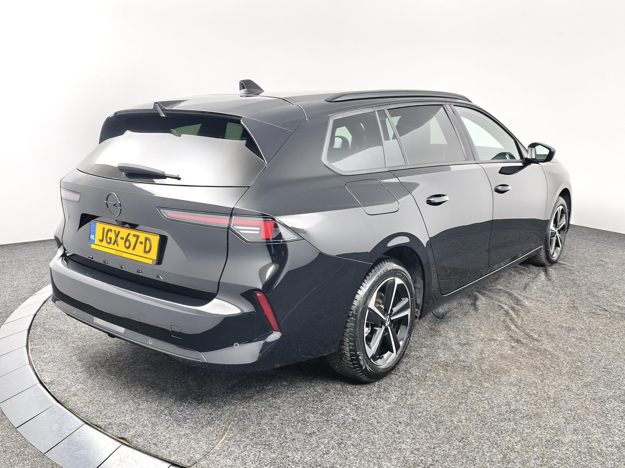 Opel Astra Sports Tourer 1.2 Turbo GS | Carplay | Navigatie, Auto's, Opel, 1199 cc, Met garantie (alle), Zwart, 3 cilinders