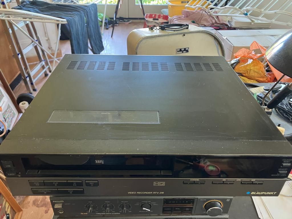 Blaupunkt RTV-316 ECV VHS speler - Vintage Videorecorder, Ophalen of Verzenden, Gebruikt, VHS-speler of -recorder