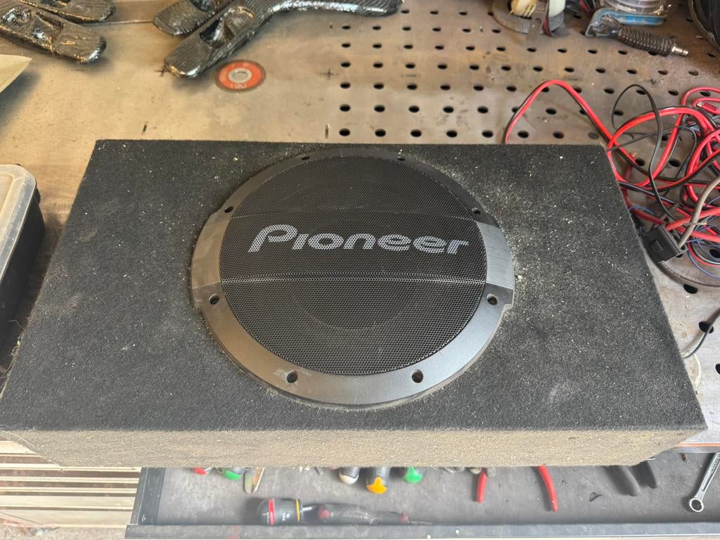 Pioneer subwoofer, Auto diversen, Autospeakers, Ophalen, Zo goed als nieuw