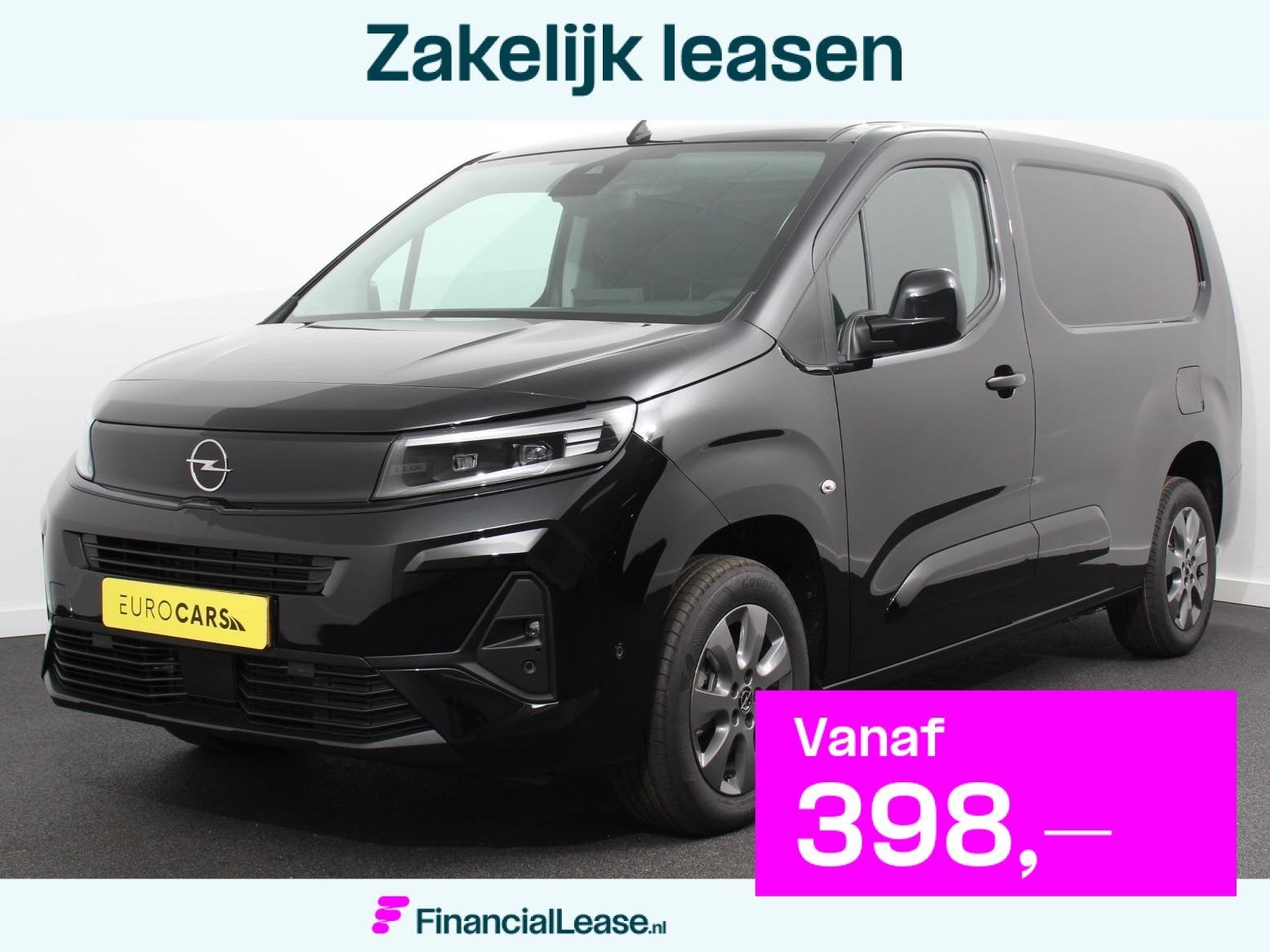 Opel Combo 1.5 BlueHDi 130PK L2 Automaat Apple Carplay / And, Stof, Gebruikt, 4 cilinders, Zwart