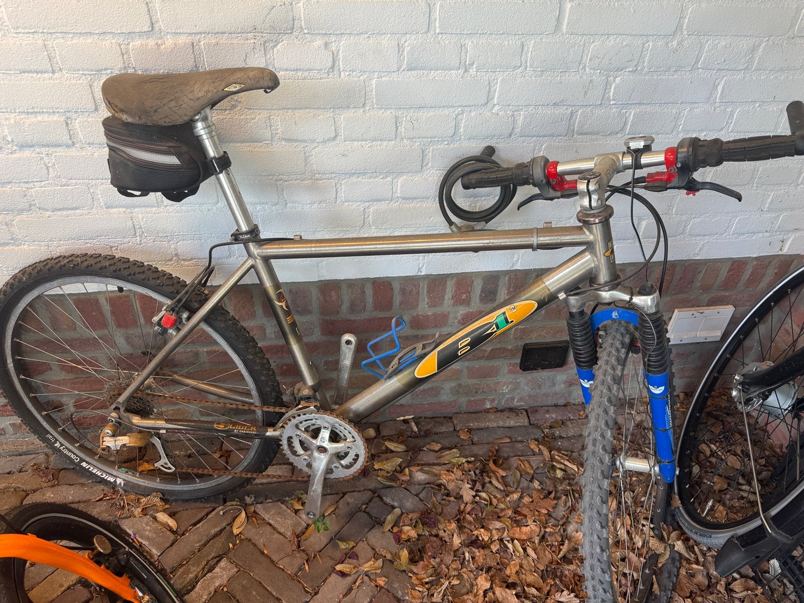 B1 titanium mountainbike opknapper, Fietsen en Brommers, Gebruikt, Hardtail, 53 tot 57 cm, Ophalen