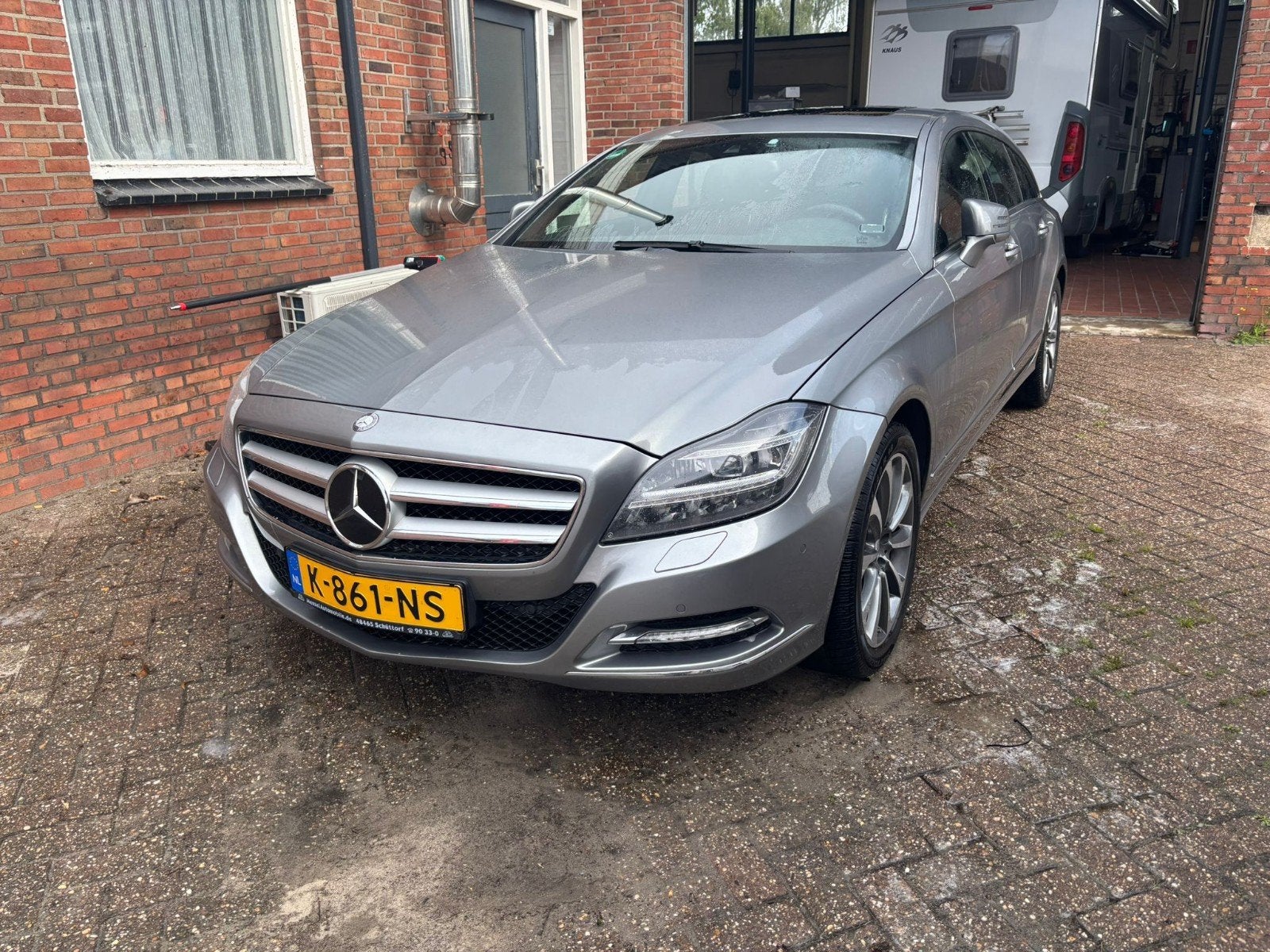 nette bomvolle Mercedes-Benz CLS 350 shooting brake, Auto's, Automaat, Zwart, Stationwagon, Particulier