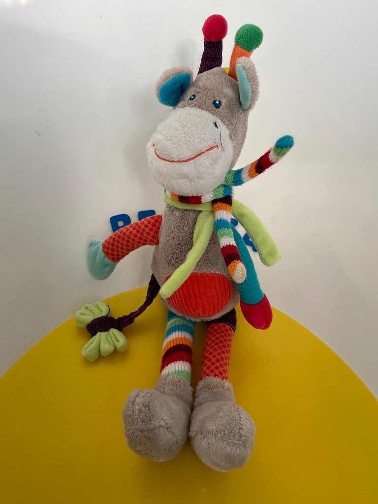 K2599 nicotoy giraf giraffe Zoe, Ophalen of Verzenden, Zo goed als nieuw, Overige typen