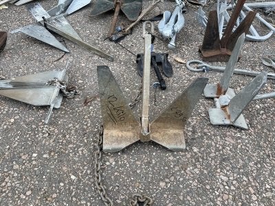 Anker 12 KG met voorloop, Niet ingevuld, Gebruikt, Niet ingevuld, Niet ingevuld