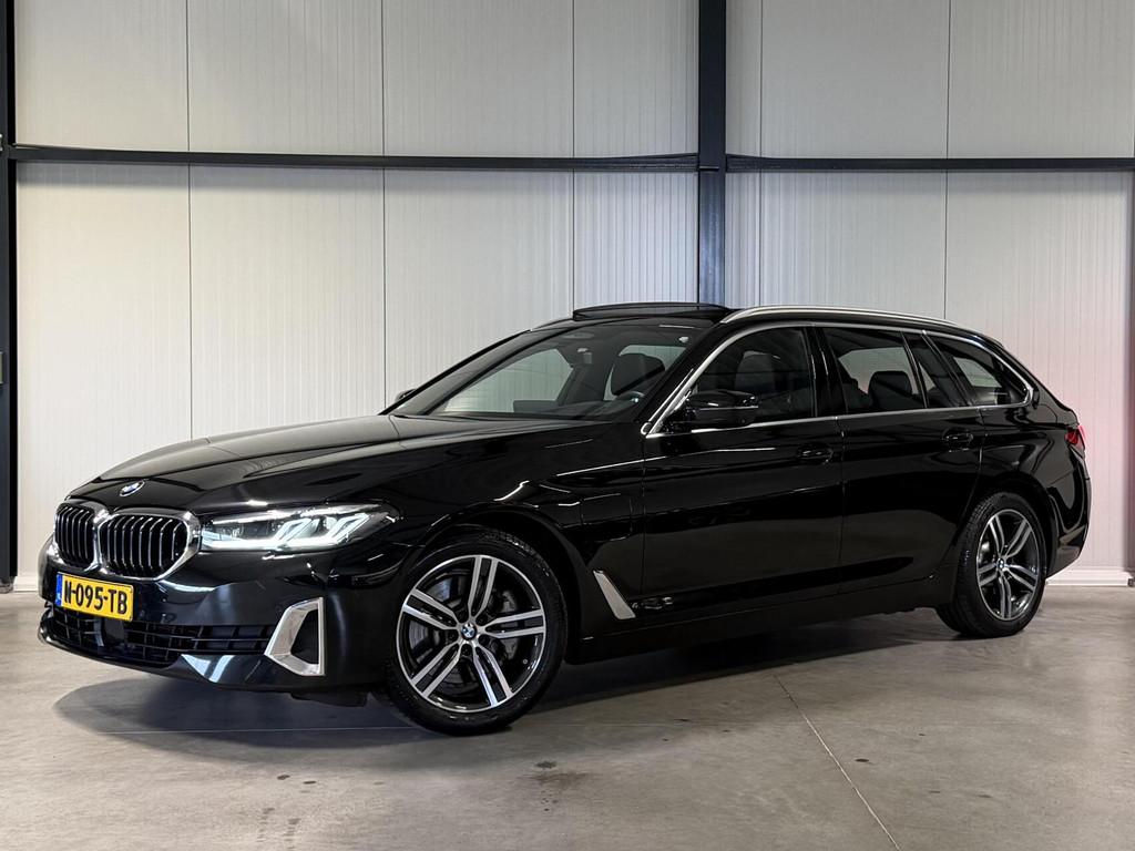 BMW 5-serie Touring 530e High Executive Pano Leer Memory VOL, 1998 cc, Achterwielaandrijving, Gebruikt, Euro 6