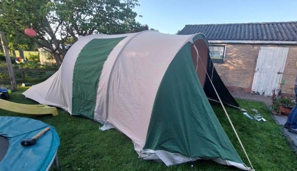 Esvo tunneltent 6 p, Caravans en Kamperen, Tenten, Ophalen, Zo goed als nieuw