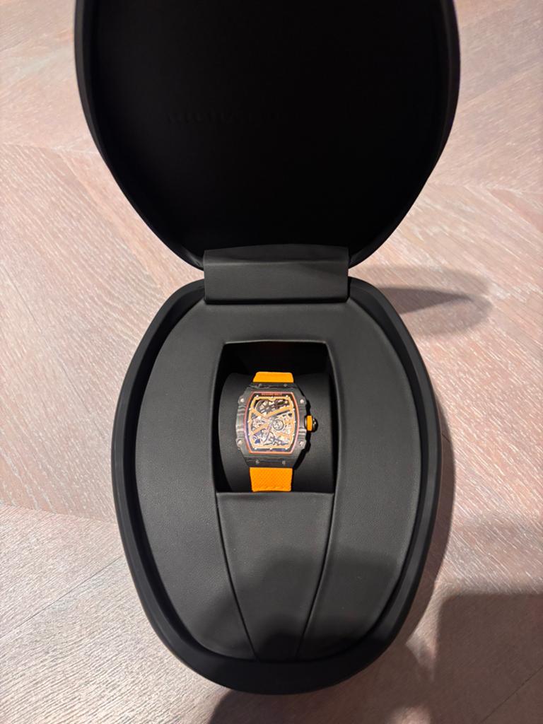 Richard mille 67-02 mclaren, Ophalen of Verzenden, Zo goed als nieuw